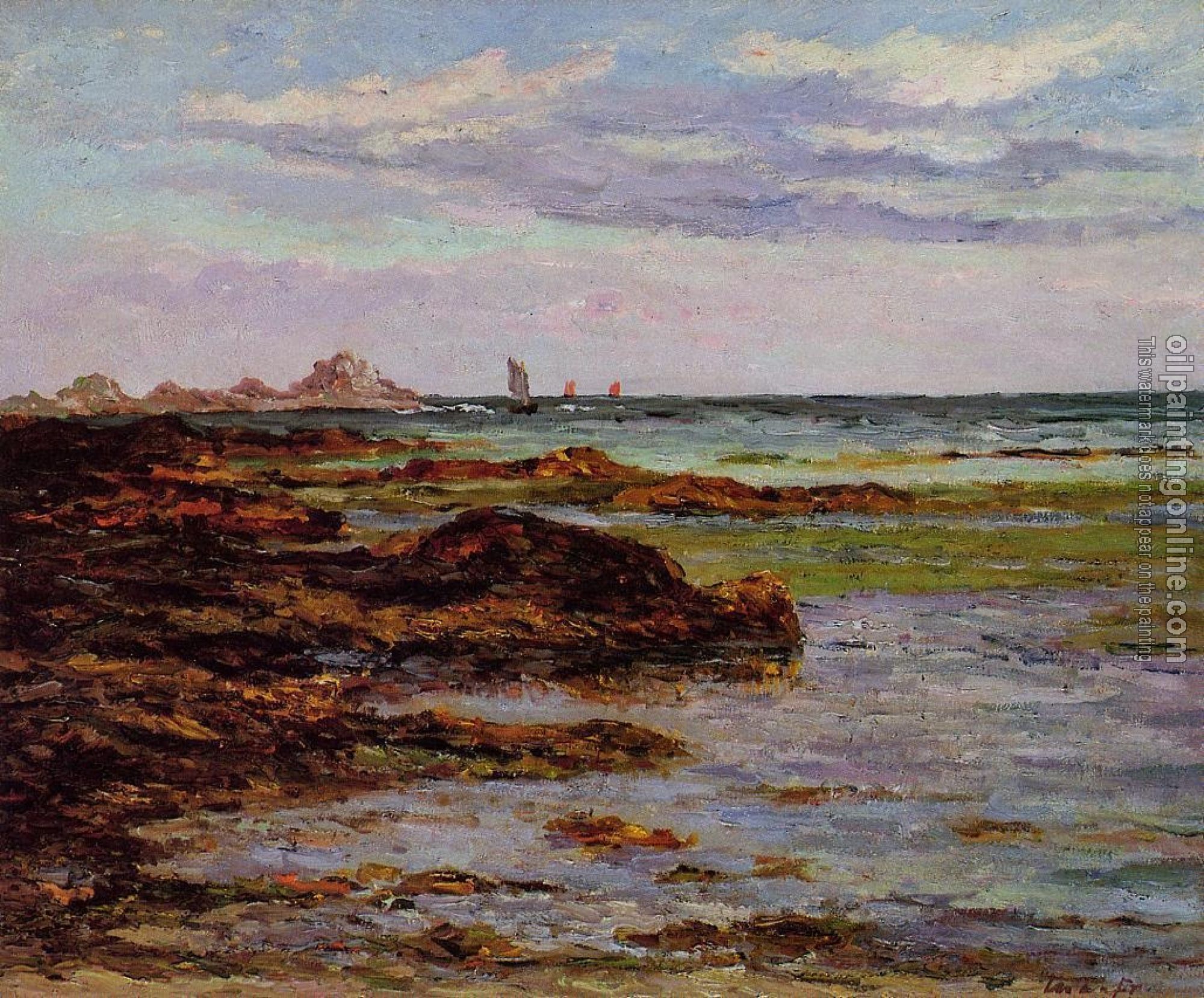 Maufra, Maxime - The Coastline in Brittany